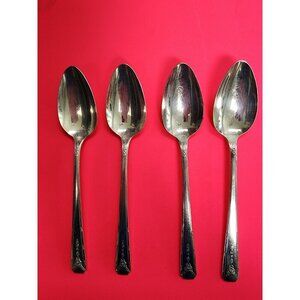 Oneida Silver Milady  Tablespoon Serving Spoon 1940 Community Plate 7 1/2"